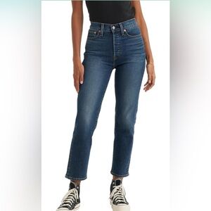 Levi’s Women’s Wedgie Straight Jeans - High Rise- Indigo - NWOT Size 28